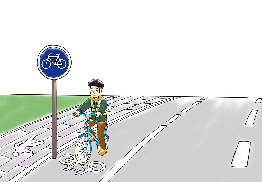 Unterwegs mit dem Fahrrad